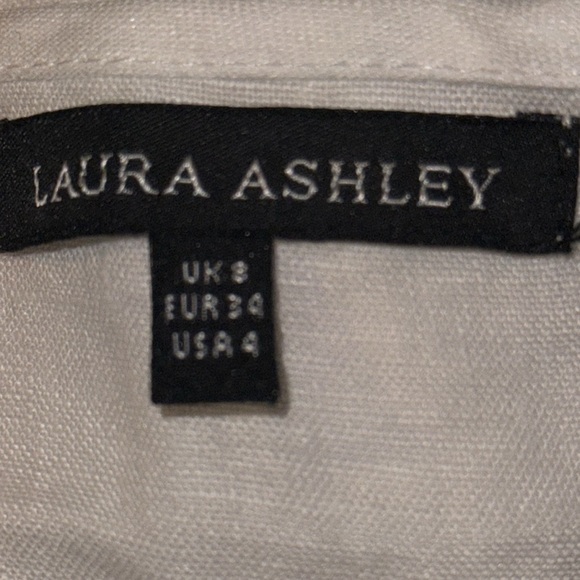 Laura Ashley Embroidered Linen Tunic - Picture 6 of 10
